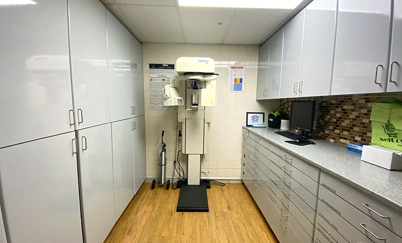 Storage and sterilization room